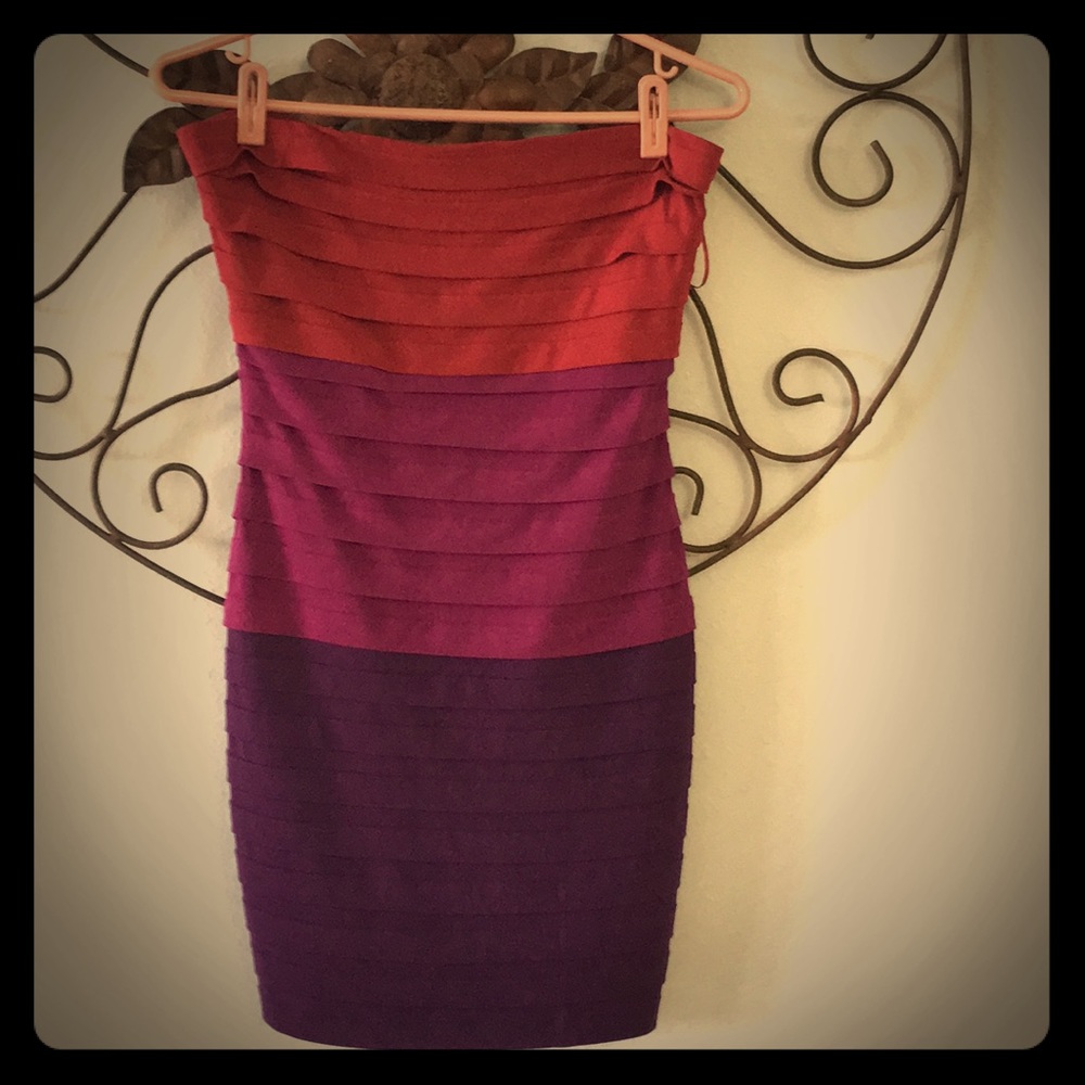 Formal strapless dress